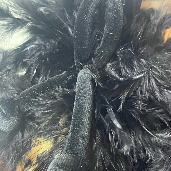 Stocking 🎄🎅🏼VINTAGE Oi San Francisco Leopard and Feather Stocking - Picture 6 of 10